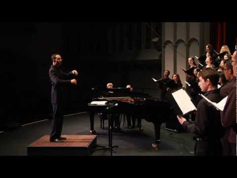 Seth Houston conducts USC Thornton University Chorus in 