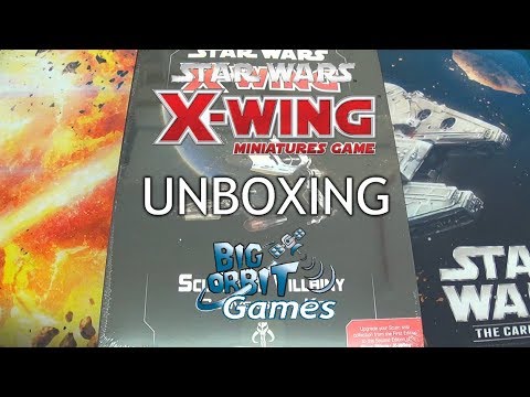 Star Wars X-Wing Miniatures Game Scum & Villainy Conversion Kit Unboxing