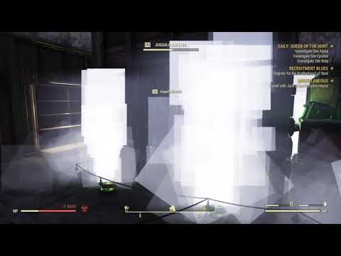 Fallout 76 - Trapping HIGH level Players with acid vein and radiation emitters ft. Juggalo4life100