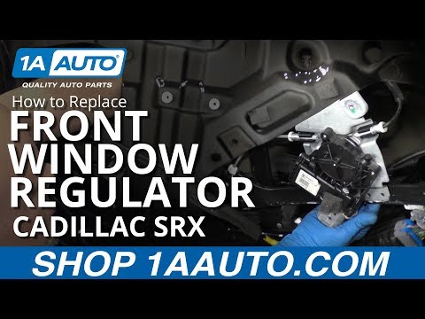 How to Replace Front Window Regulator 10-15 Cadillac SRX