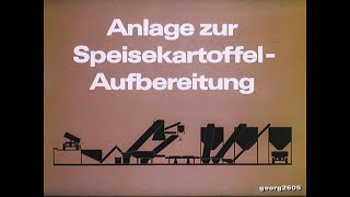 DDR Fortschritt - Speisekartoffel-Aufbereitung