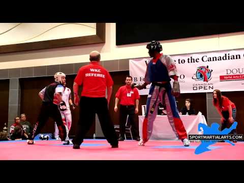 Robbie Lavoie vs Troy Binns - Team Sparring - Canadian Open 2014