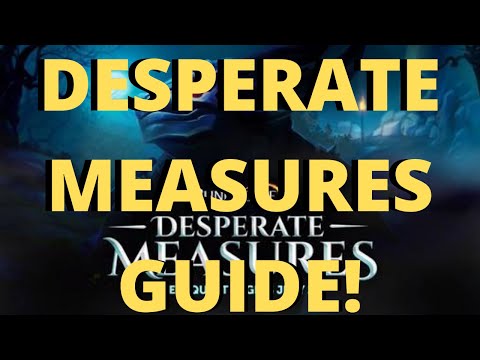 [Runescape 3] Desperate Measures Full Walkthrough And Guide!