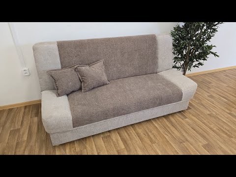 Čalouněná rozkládací pohovka  BARI , výběr látek