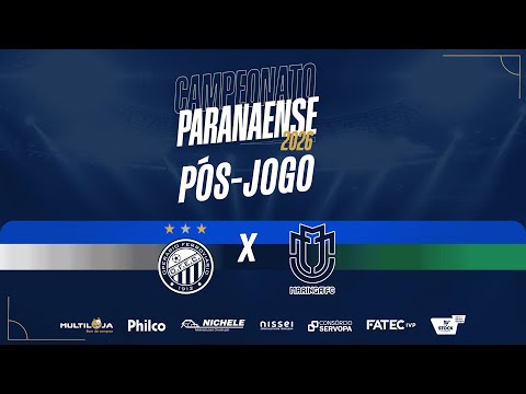 PÓS-JOGO OPERÁRIO X MARINGÁ l CAMPEONATO PARANAENSE 2026 l Ric RECORD Paraná