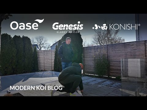 Modern Koi Blog #5922 - Markos Genesis brush filter with frozen filter cover