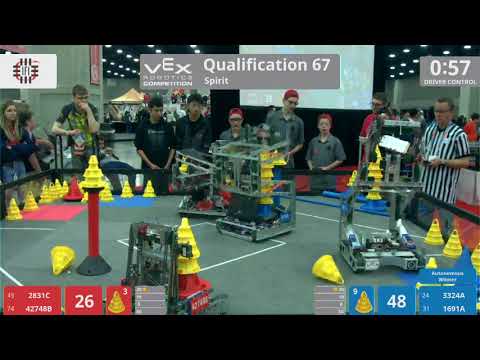 2018 VRC-MS Spir Q67 - 2831C 42748B vs 3324A 1691A - 90 to 123