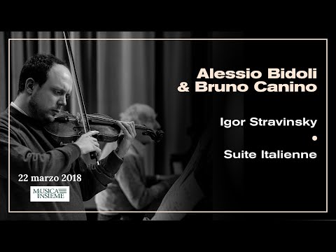 Alessio Bidoli / Bruno Canino - Igor Stravinsky - Suite Italienne
