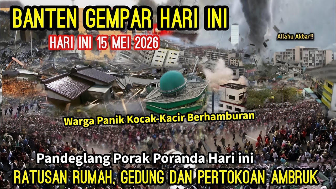 Hujan Es Dan Puting Beliung Di Pandeglang Banten