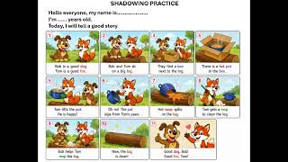 Shadowing practice Unit 6 Lesson 3 - P2Unit6 Lesson 3