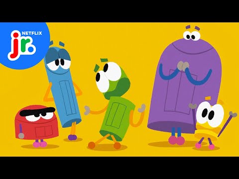 Learn About Nouns, Adjectives, & Verbs! 📚 StoryBots: Answer Time | Netflix Jr