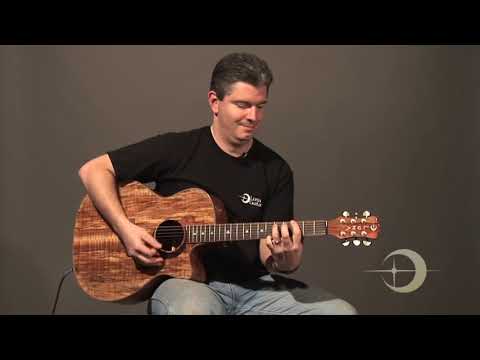Luna Guitars Woodland Series Spalt Maple Acoustic Guitar Product Spotlight