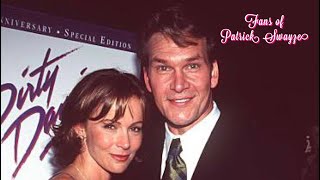 Patrick Swayze and Jennifer Grey arriving to the Dirty Dancing 10 year anniversary. 1997