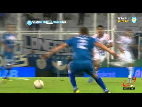 GOL DE CASTRO - VELEZ 2 GODOY CRUZ 1 (09 11 2012)
