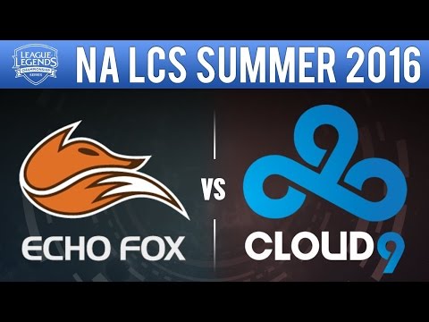 Echo Fox vs Cloud9 - NA LCS Summer 2016 Game 3