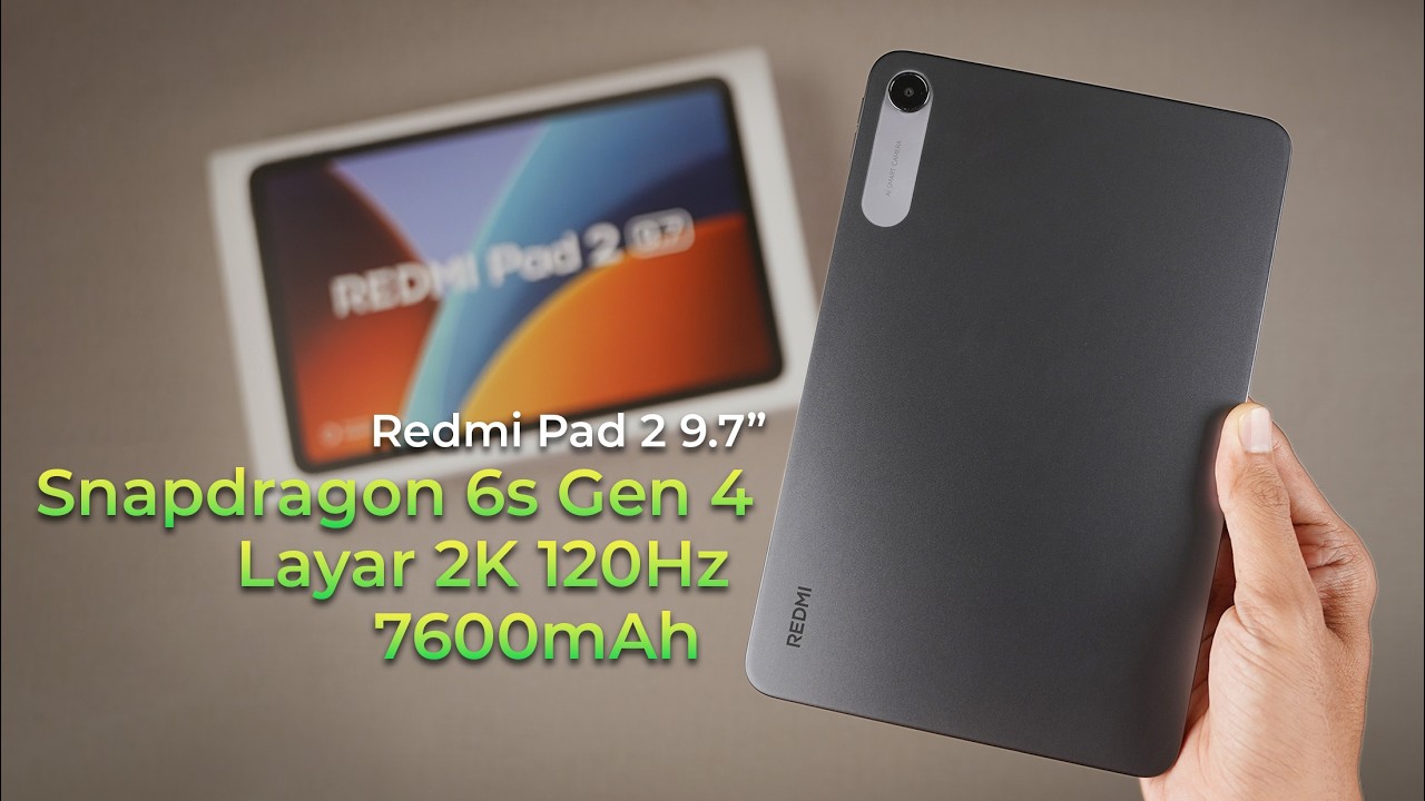 Udah nggak murah lagi?!! Unboxing Redmi Pad 2 9.7”