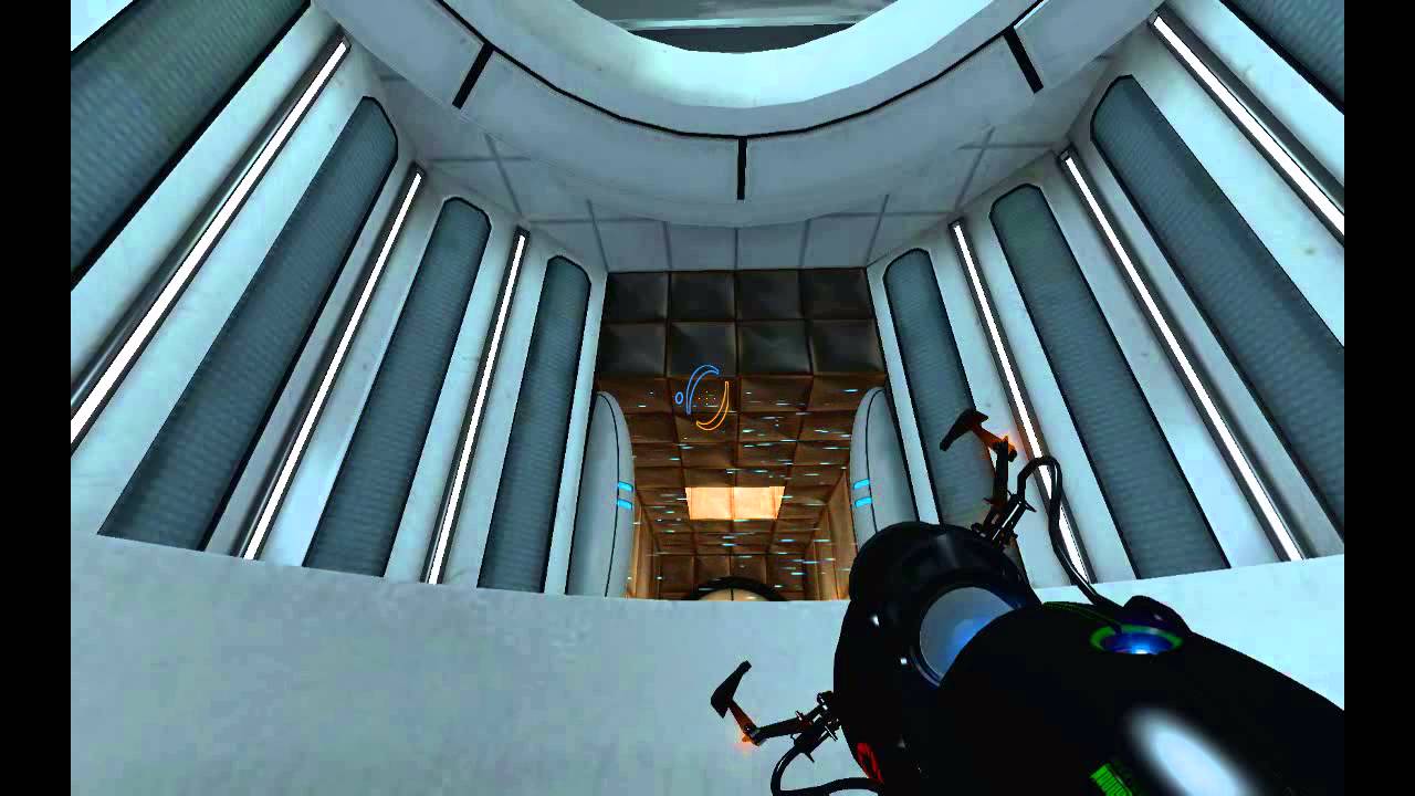 Portal speedrun in 8:34 (former world record)