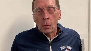 Carson-Newman Tennis: Postmatch With Coach Jim Frederick 01-31-20