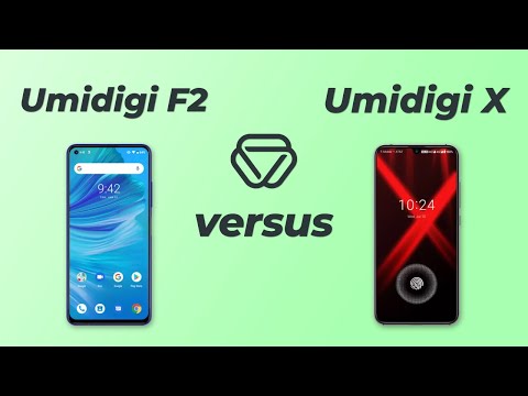 Umidigi F2 vs Umidigi X - Vergleich der wichtigsten Unterschiede auf deutsch