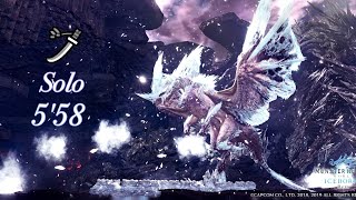 【MHWI:β】イヴェルカーナ 太刀 ソロ 5'58 / Velkhana LS Solo
