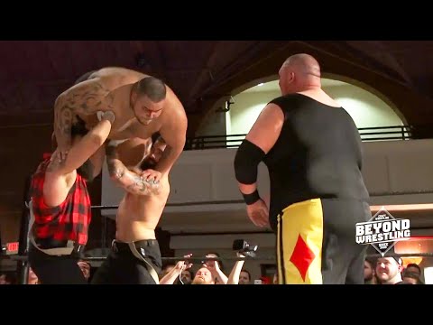 [Free Match] XXXL (Brian Milonas & Acey Romero) vs. Tabarnak De Team | Beyond Wrestling (ROH IMPACT)
