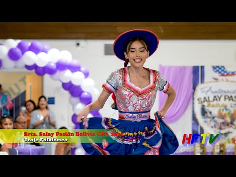 América I (Traje Folklórico) - Srta. Salay Pasión Bolivia USA 2024