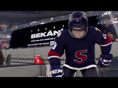 NHL 23 | Tipos SHL 23-24 play-off - Osemfinále | Modré Krídla Slovan - AquaCity Pikes