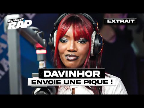 DAVINHOR ENVOIE UNE PIQUE À BIANCA COSTA, VICKY R & LE JUICE ! #PlanèteRap