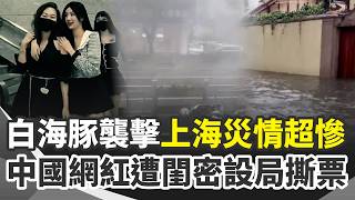 真的變成上海灘？白海豚還沒到「已泡水中」 三省急撤21萬人驚險畫面曝！假面閨密！中國百萬網紅「陪散心」遭閨密設局 菲國被綁架撕票｜三立新聞網 SETN.com
