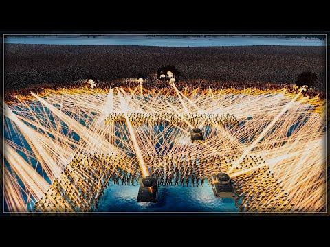 Can Laser Forces Defend Jedi Knights vs 800.000 Roman Generals - Ultimate Epic Battle Simulator 2