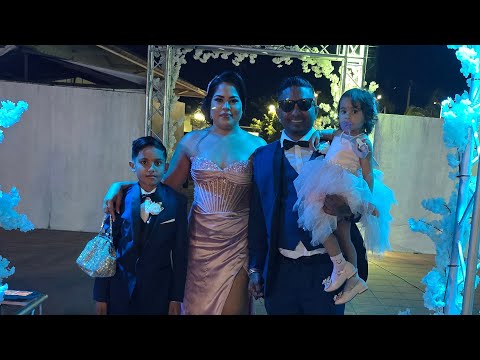 WR REAZ AND CLARISSA POOLSIDE WEDDING RECEPTION... SUMMARY..