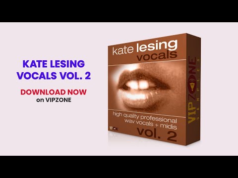 Kate Lesing Vocals Vol. 2 - Acapella Pack by VIPZONE SAMPLES - Acapella Vocals for your Productions