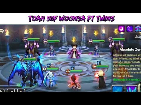 Summoners War : Woonsa the Dark Pioneer TOAH 50f