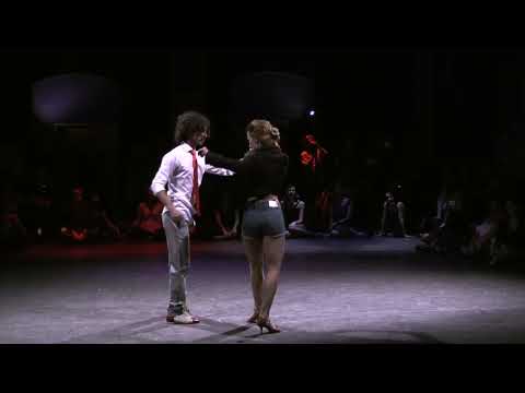 Serkan Gokcesu & Cecilia Garcia dance Champion's Clear Beach.