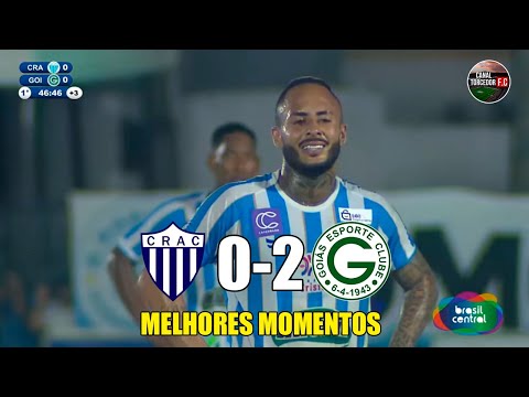 CRAC 0 x 2 Goiás - Melhores Momentos - Campeonato Goiano 2024