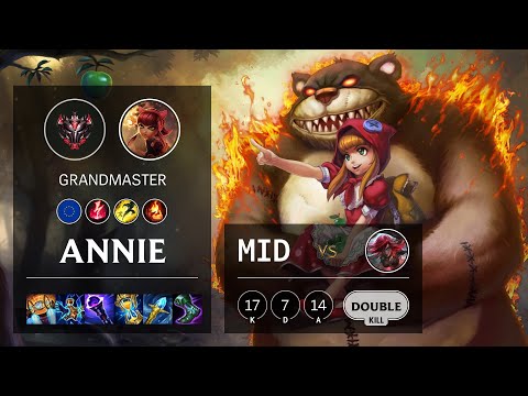 Annie Mid vs Katarina - EUW Grandmaster Patch 11.2