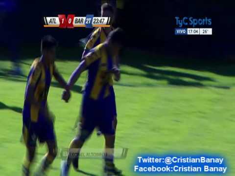 Atlanta 1 Barracas Central 0 (Radio Punto) Primera B Metro 2016