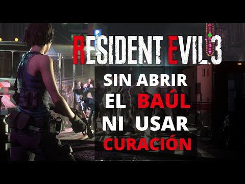 RESIDENT EVIL 3 REMAKE - JUEGO COMPLETO SIN BAÚL Y SIN CURACIÓN [RANGO S]