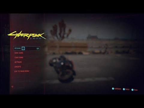 Cyberpunk 2077 roaming Night city on a stolen motorcycle PS5