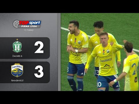 15 TURAS | Žalgiris B - TransINVEST | SANTRAUKA