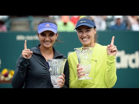 2015 Family Circle Cup Doubles Final WTA Highlights | Martina Hingis & Sania Mirza