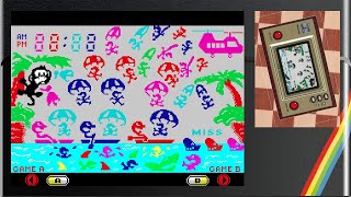 ZX Parachute, Game And Watch on the ZX Spectrum (Carles Oriol / 2020) Review