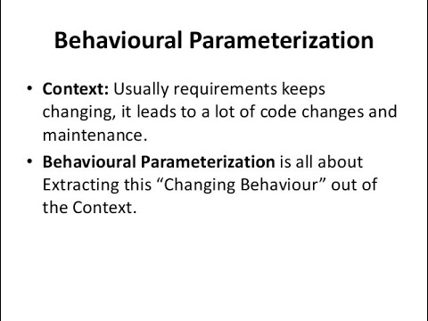 Behaviour Parameterization in Java-8 [Predicate classes]