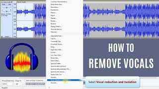How to Remove Vocals from a Song in Audacity 2024