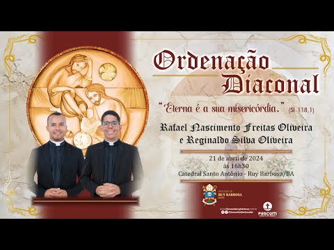 Ordenação Diaconal de Reginaldo  Silva Oliveira e Rafael Nascimento Freitas Oliveira