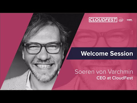 CloudFest 2019: Welcome Session (Day 1) with CEO Soeren von Varchmin