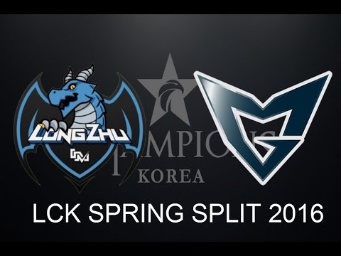LCK Spring Split 2016 W2D1  Samsung galaxy vs Longzhu Gaming Game 3