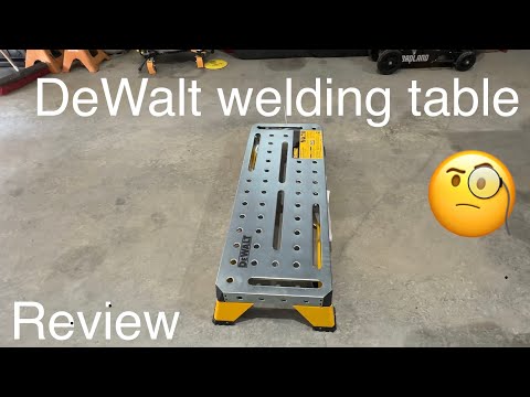 Dewalt DXMF4618WT welding table review