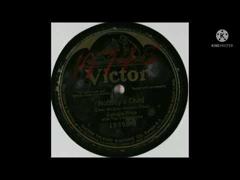 Georgie Price with The Troubadours Nobody's Child 1924 (Victor 19355-B)