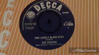 The Cousins. Two lovely black eyes.